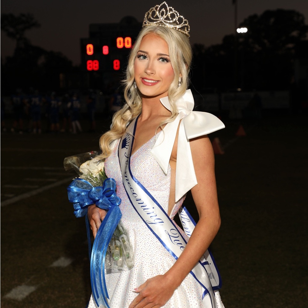 Sherri Hill White Short Homecoming Dress